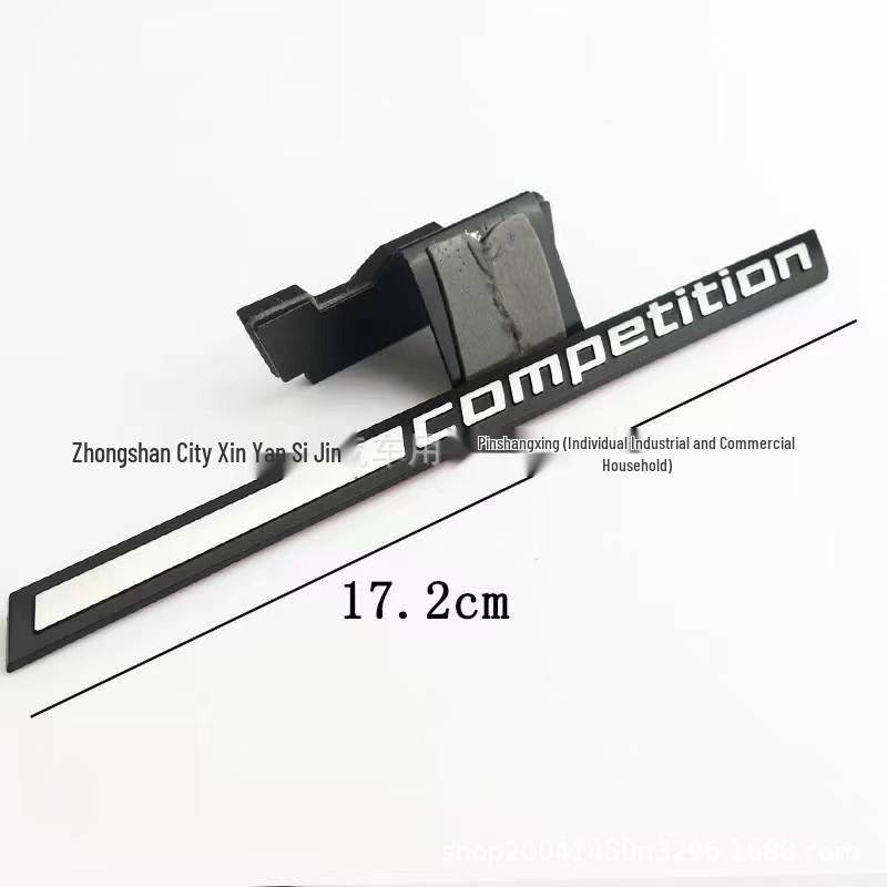 Compatible with BMW X1/MX3/MX4/MX5/MX6/M1/M3/M5/M4/M6 Competition Thunder Edition Car Emblem.