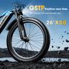 PULUMA PE86 Electric Bike, 500W Motor, 48V 20Ah Battery, 26 X 3.0 Inch Tires, 150 Km Range