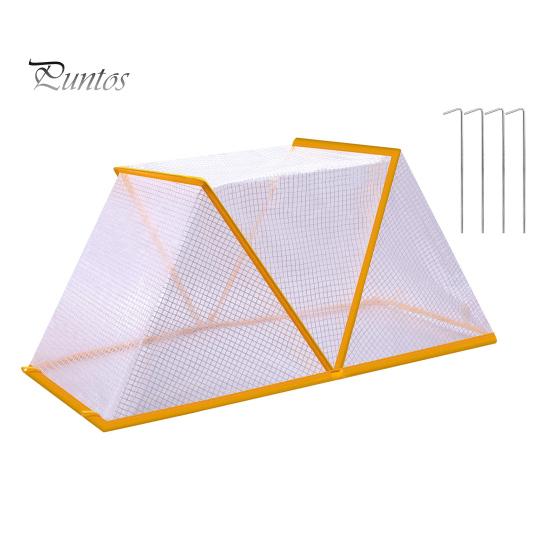 

Защита для рядов растений в саду Складные высокие грядки для рассады Чехол для рассады с гвоздями для защиты рядов овощей Теплица для защиты растений S