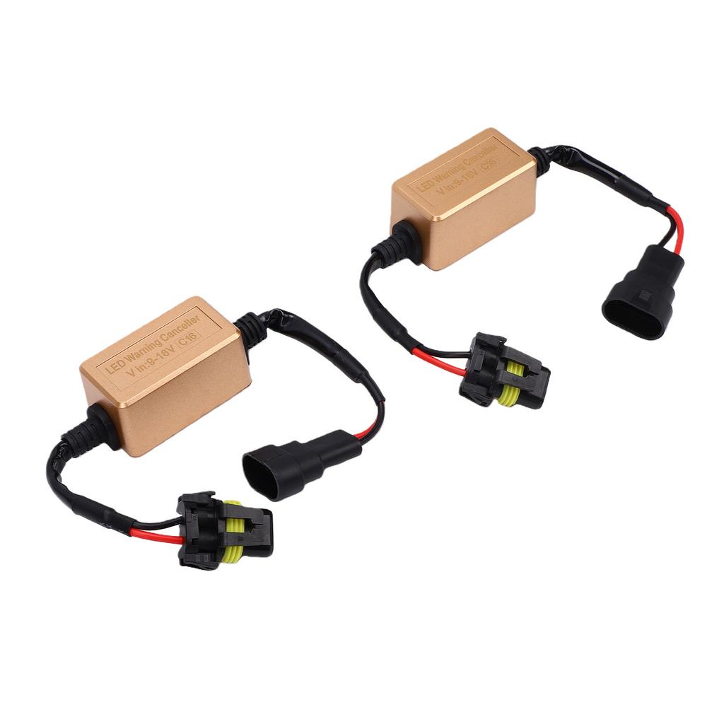 2PCS 9005 9006 LED Headlight Canbus Decoder Warning Error Fault Decoder to Fix Bulb Switch Problem LED Light System