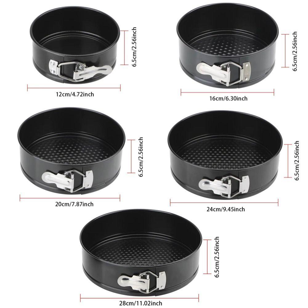 1Pcs Carbon Steel Cake Baking Pan Leakproof Cake Mould New Baking Mould  for Home Kitchen Bakery