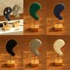 Microfiber Earring Hanging Rack Ear Shape Ear Clip Holder Stud Jewelry Organizer Storage  Women