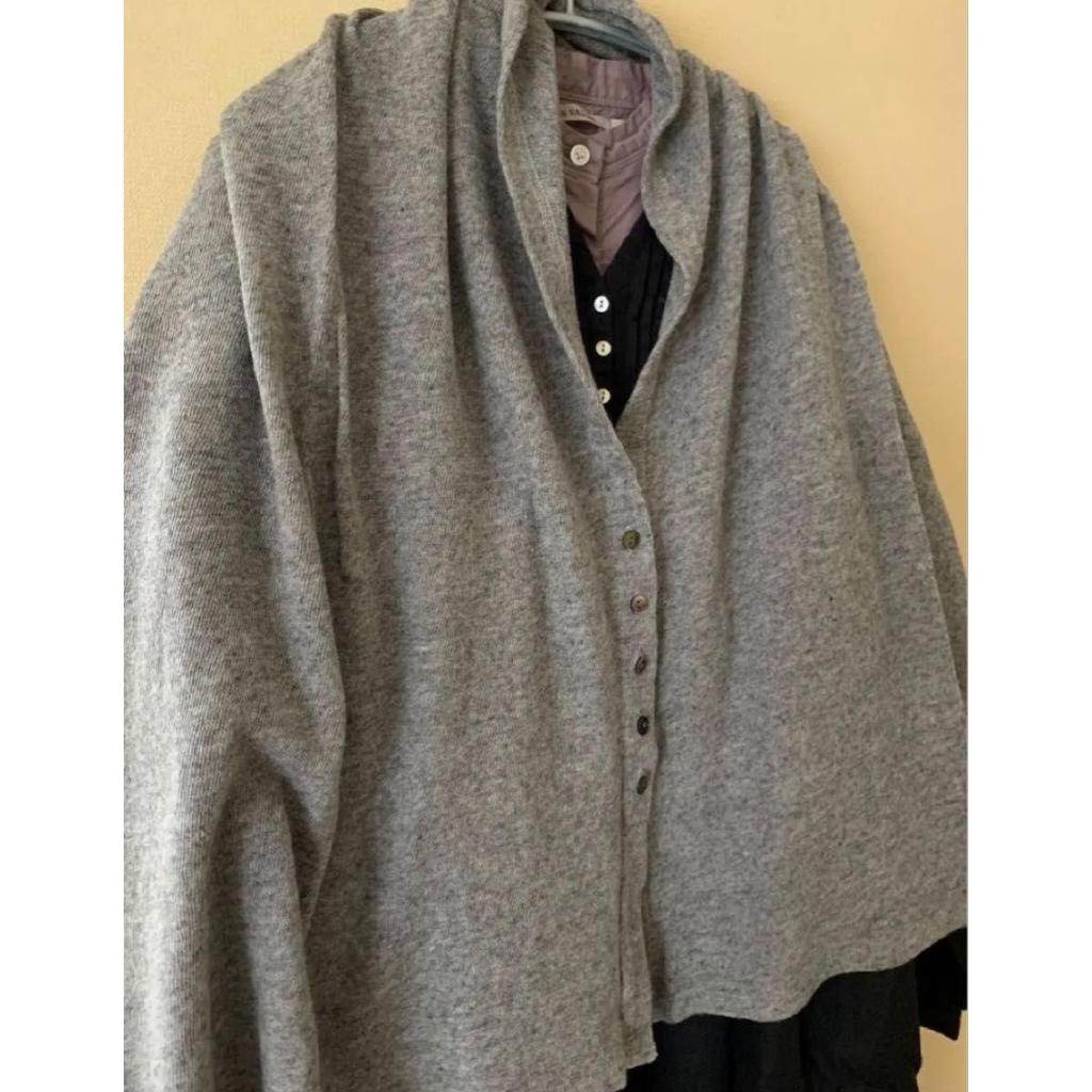 Used New with tags ICHI linen cape, outerwear, bolero, stole, cardigan, ICHI