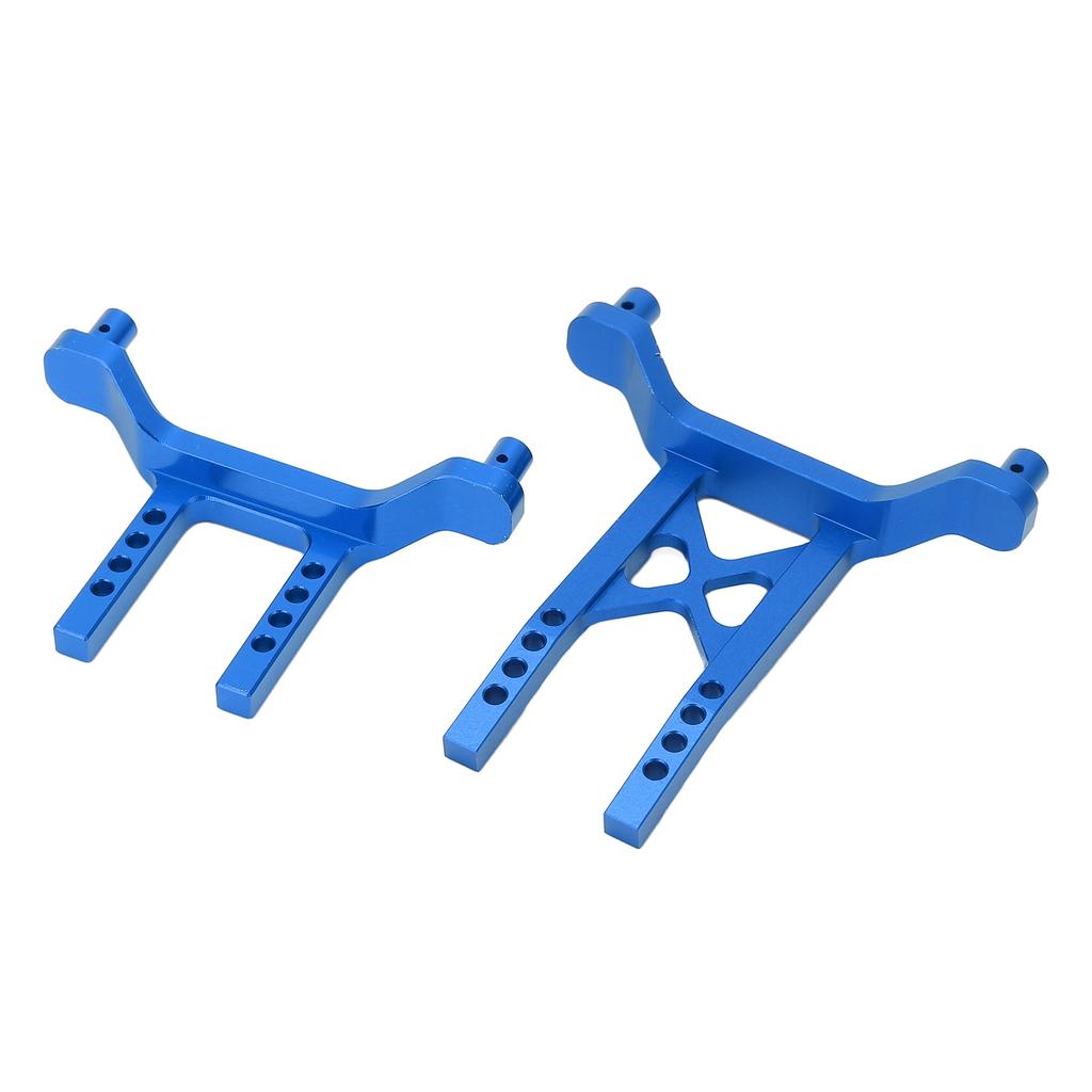 RC Metall Vordere Hintere Karosseriehalter Schalenpfosten für Traxxas LaTrax Teton 118 RC Auto Upgrade TeileBlau