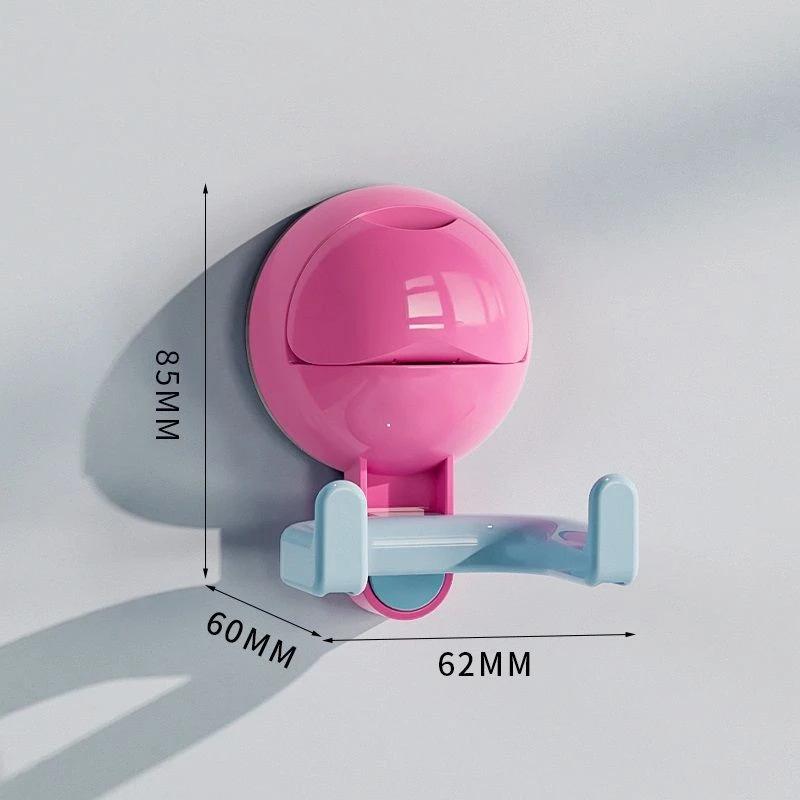 Dopamine No-Drill Suction Cup Hook – Strong Load-Bearing Adhesive for Bathroom and Shower.