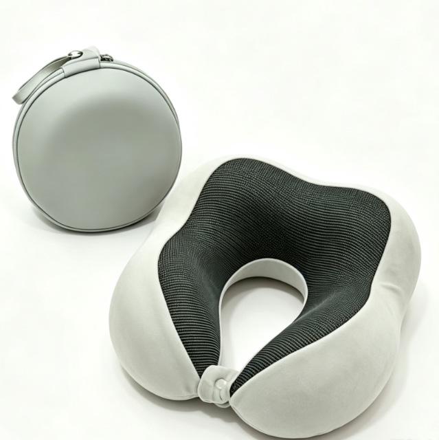 Slow Rebound Memory Foam U-Shape Neck Pillow for Travel