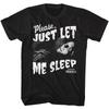 Hammer Horror Dracula Movie Please Just Let Me Sleep Men's T Shirt Unisex T-Shirt