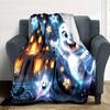 1pc Casper2 Blanket, Gift, for Men and Women, Soft Blanket, Good for Sofa Bed Couch Travel, Lightweight Flannel Blanket