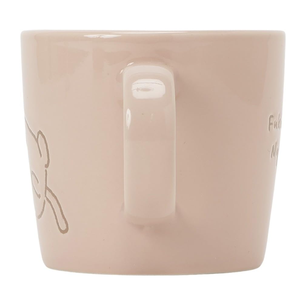 Süße Katze Fukufuku Happins Tasse, Mikrowellengeeignet, Geschenk, Keramik, 300ml, Charakter, Nyanko, (Shirotama-chan)