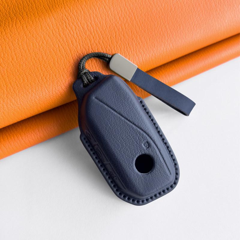 Porta-Chaves BMW em Couro Genuíno para Série 5, Série 7, X1, X2, X3, X5, X7, i5, ix3