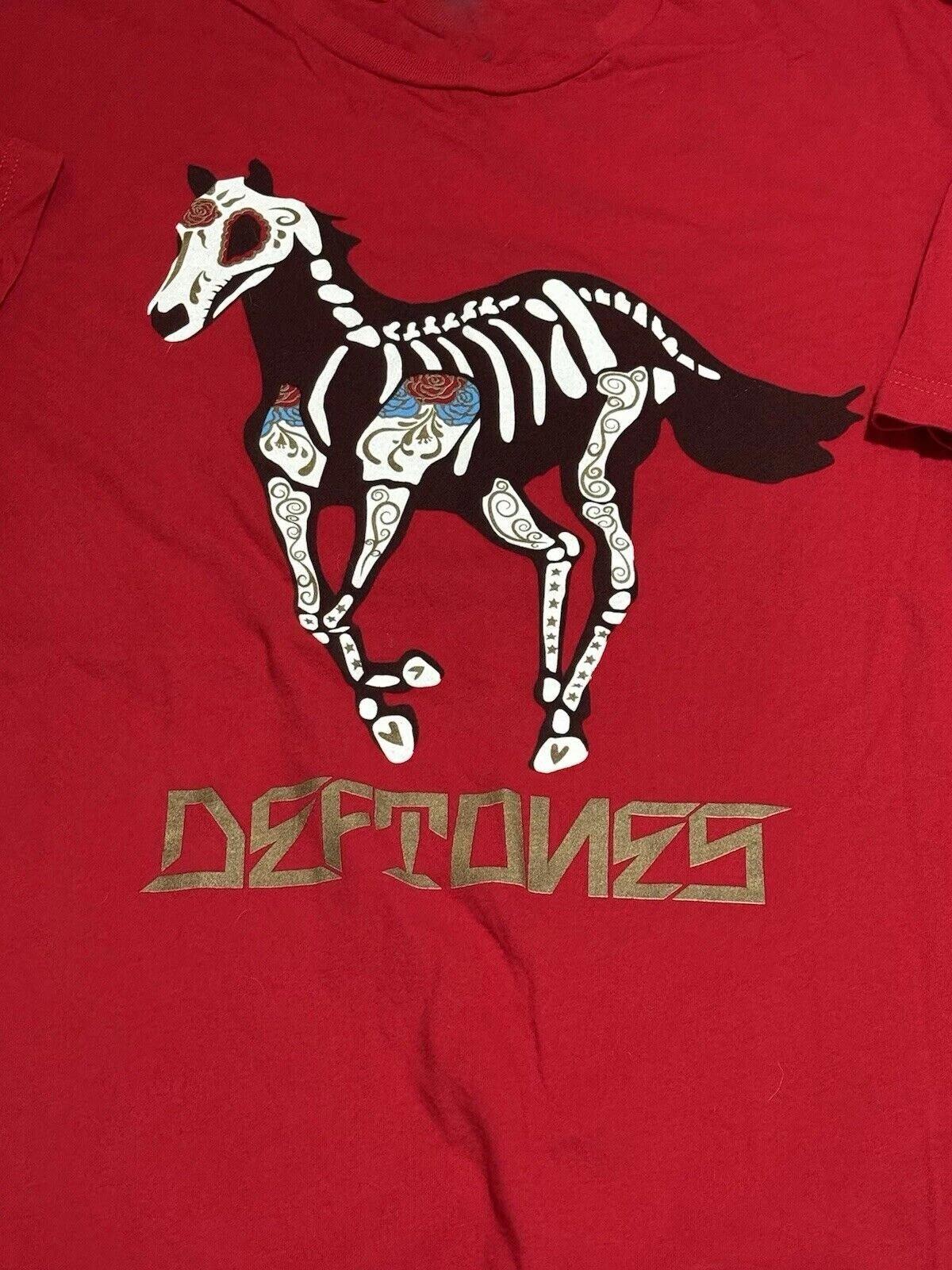 Deftones White Pony Dia De Los Deftones T-Shirt Unisex Cotton Tee S-5XL LI1389 M