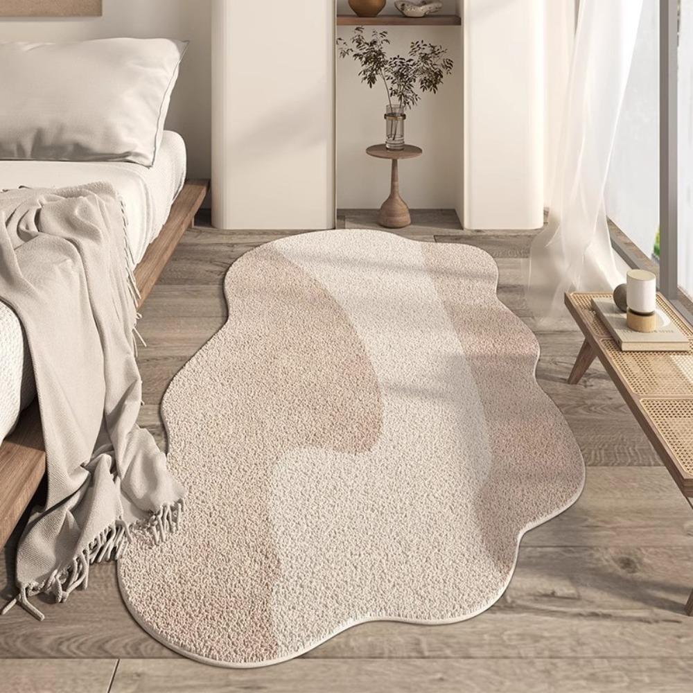 Simple Special-shaped Imitation Cashmere Carpet Living Room Dirt-resistant Table Mat
