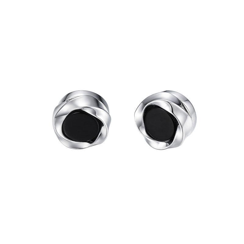 Drip Glue Stud Earrings, Fashionable and High-end, Unique Design, Versatile and Magnetic Ear Clips