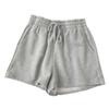 Shorts de Pierna Ancha de Color Sólido de Cintura Alta para Mujer de Verano – Tallas Grandes, Ligeros, Corte Holgado, Estilo Deportivo Casual