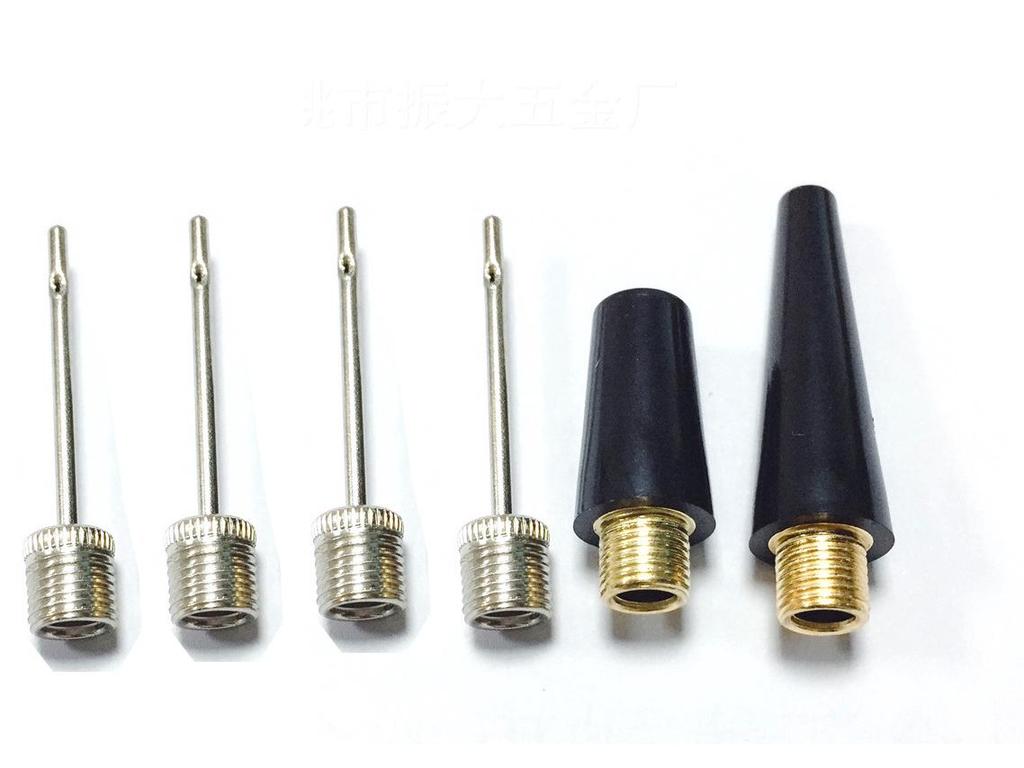 Three-Piece Metal Air Nozzle and Needle Set for Car Air Pumps