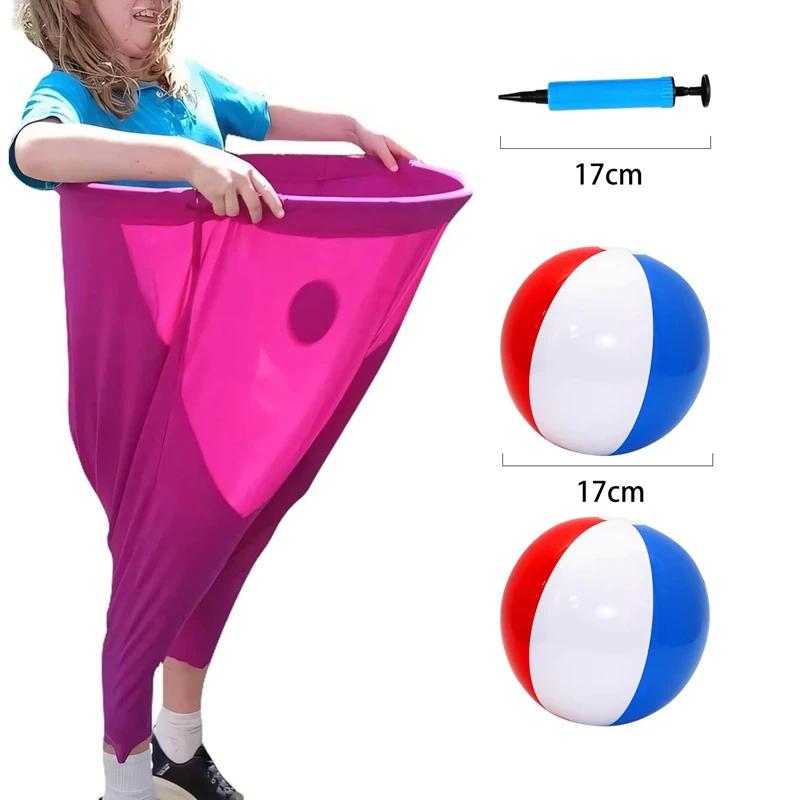 Granny Pants Party Rush Yard Game! The Ultimate Backyard Party Game! Funny Games Parent Child Pitching Game Props and Toys