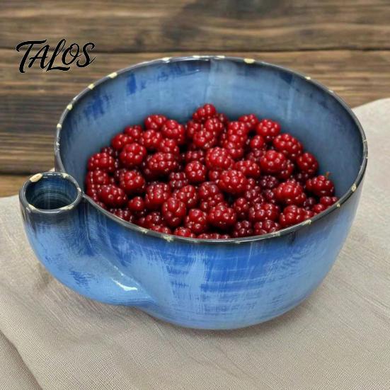 Mytí ovoce a zeleniny Miska Berry Swirl s drenážními otvory, 3D tištěný Vortex Ovocný Kuchyňský Sítko do dřezu Mytí, Samooplachovací pro pracovní desku Manuální