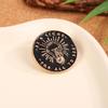 Light Bulb Cartoon Brooch Design High Sense Versatile Bag Clothing Accessories