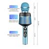 Wireless Bluetooth Karaoke Microphone, 5-in-1 Portable Handheld Mic Speaker with Dynamic Lights, Karaoke Microphone for Adults