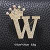 Unisex Versatile English Letter Brooch Lapel Pin for Suits and Clothing