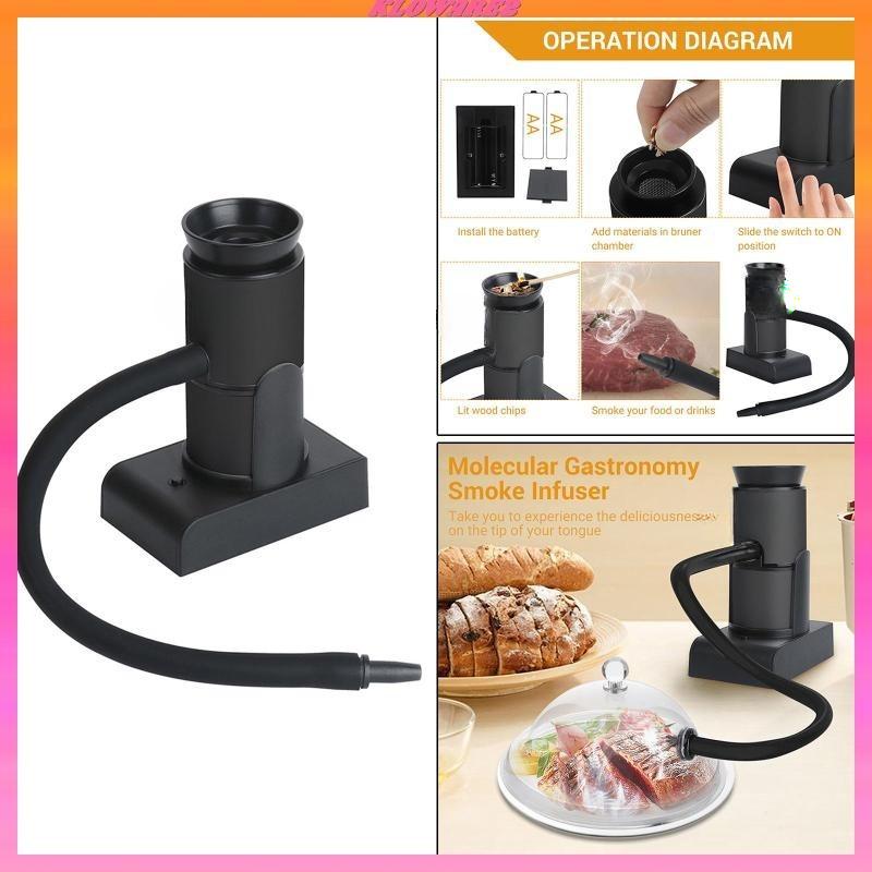 Portable Mini Food Professional Molecular Gastronomy Infuser BBQ Meat Foodie Kitchen Tools Set