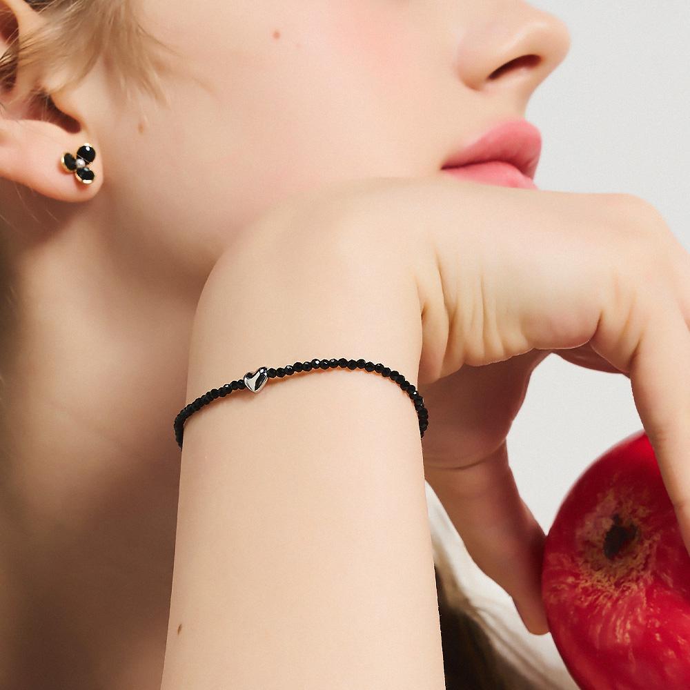 Dana Burton Mystique Heart Accent Bead Bracelet
