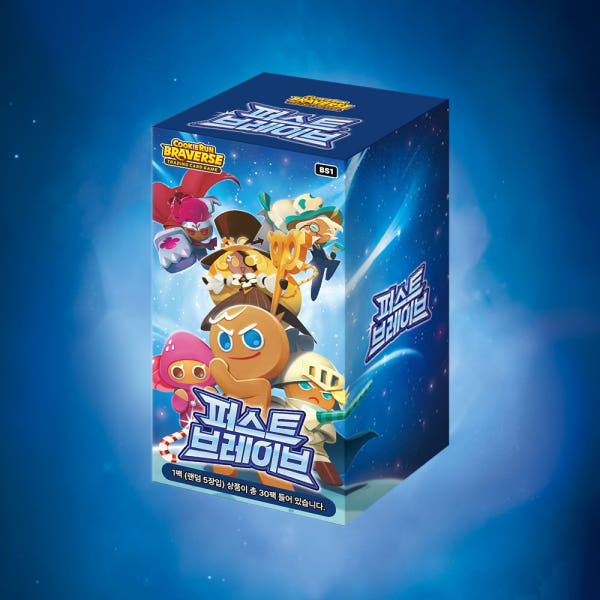 

[Cookie Run Store] Bravers Booster Pack Part 1 [First Brave] 1ea