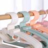 10/30/50PCS Baby Clothes Racks Portable Plastic Towel Display Scarfs Hangers Windproof Children Coats Hanger Clothing Organizer