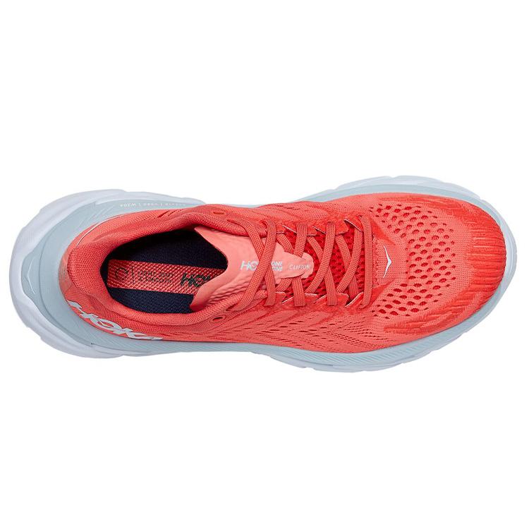 HOKA ONE ONE Clifton Edge Hot Coral Women's 1110511-HCWH