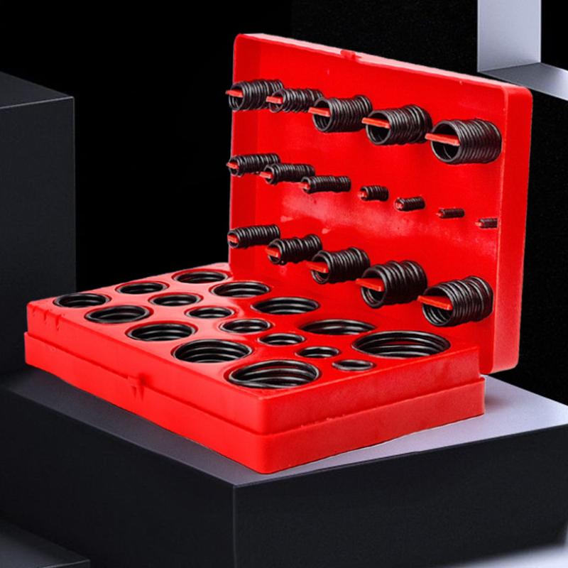 

Набор для ремонта уплотнительных колец из нитриловой резины 419 шт. - Маслостойкая, высокотемпературная уплотнительная прокладка для автомобильного и промышленного применения