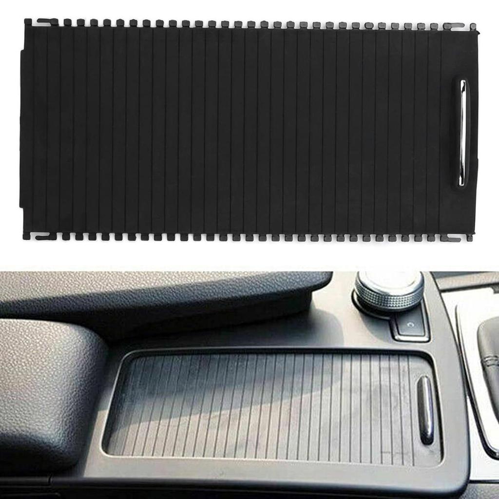 Mittelkonsolen-Rollo Getränkebecherhalter Tablett Auto Ersatz Professionelle Rolladenabdeckung Becherhalter-Panel Schiebejalousie