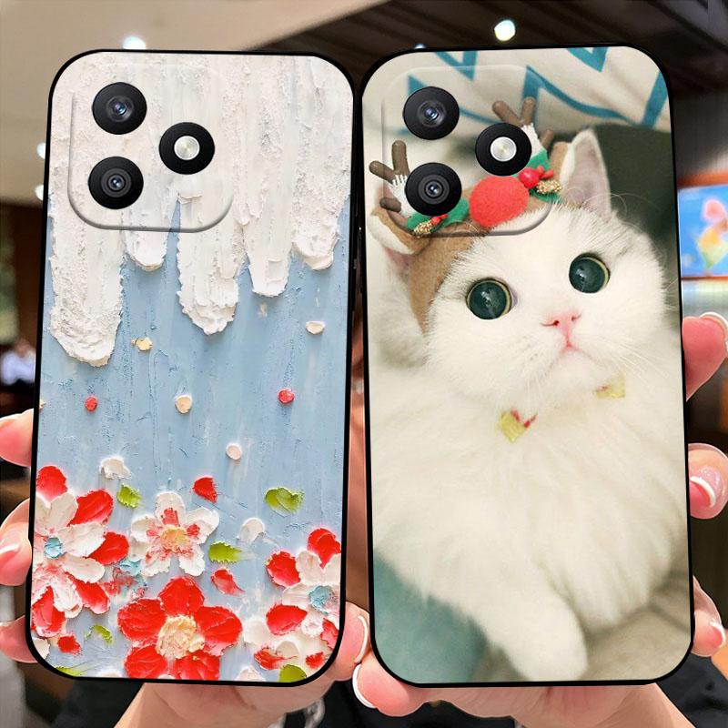 For Honor X8d 4G 2026 Case Soft TPU Phone Shell Shockproof Matte Silicone Casing For Honor X8D X 8D Cover HonorX8D Fundas Coque