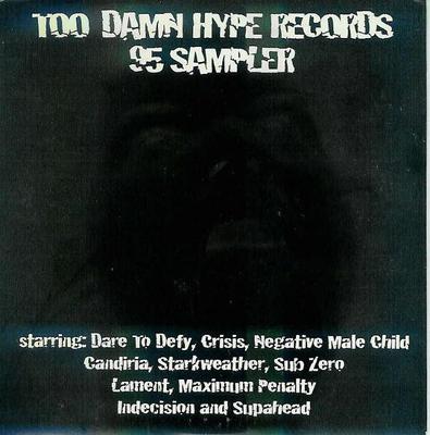 CD VARIOUS - 95 Sampler TDH132 Too Damn Hype R 1995 US Rock Used
