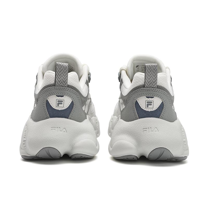 New FILA Fern2 Fern Sneakers 2 Abrasion Resistant Low Top Casual Shoes Men's White Gray F12M511101FCW