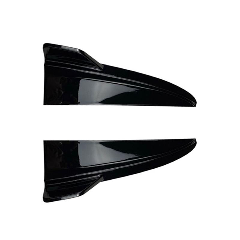 Car For Mercedes Benz C-Class W205 Coupe C205 2015- Rear Bumper Canard Lip Splitter Side Vent tallation Kit