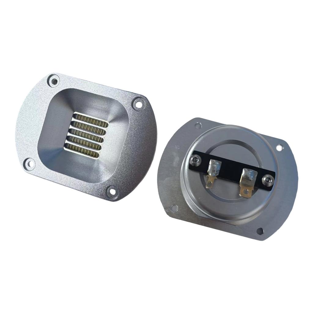 Advanced Ribbon Pneumatic Tweeter Speaker Set With 4Ohm 8Ohm Option 74mm And Rigid Aluminum Panel Mounting