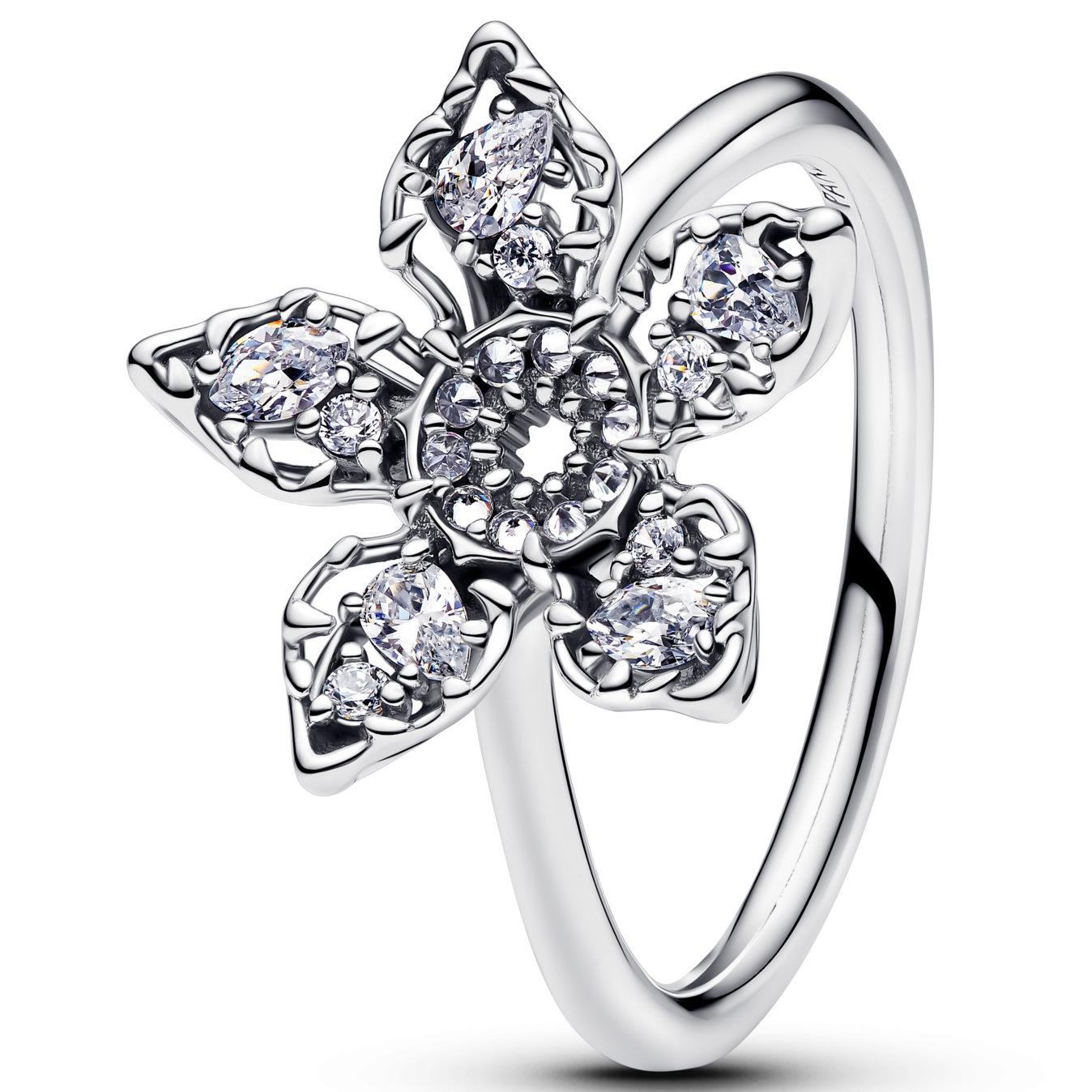 

Срібний перстень Пан з білої міді з діамантовою зіркою, Хелловінське видання Size 9