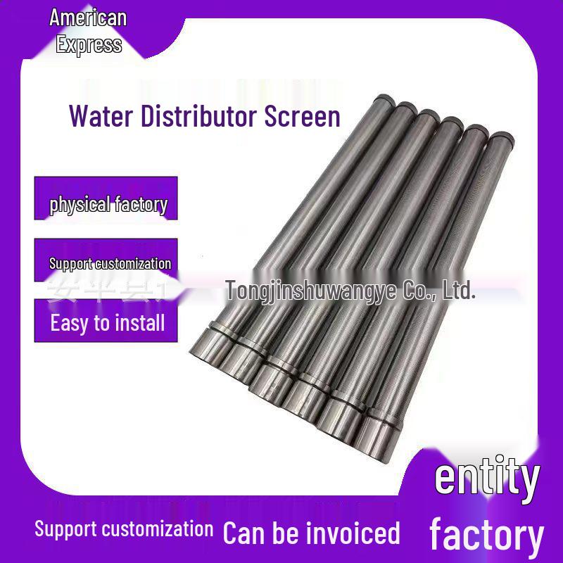 Stainless Steel Wire-Wound Diatomaceous Earth Filter Candle for Water Treatment