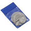 10 Pieces Cutting Off Discs Wheel Rotary Tool with 2 Mandrel Arbor- Set 16-60mm Cutting Wheel for Stone Glass