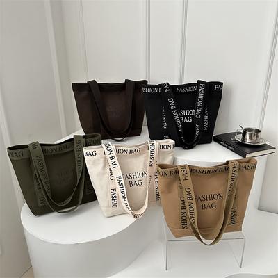 Koreański Niszowy Design Casual Prosta Duża Pojemność Torba na Ramię Modna Nowa Wysokiej Wartości Jednoramienna Pod Pachy Tote Bag