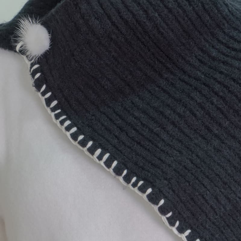 meminn stitch snood neck warmer muffler 3colors