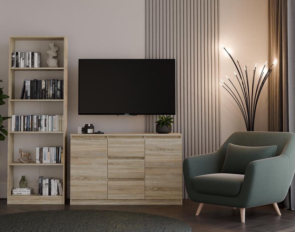 Malwa 2D3S SONOMA Chest of Drawers