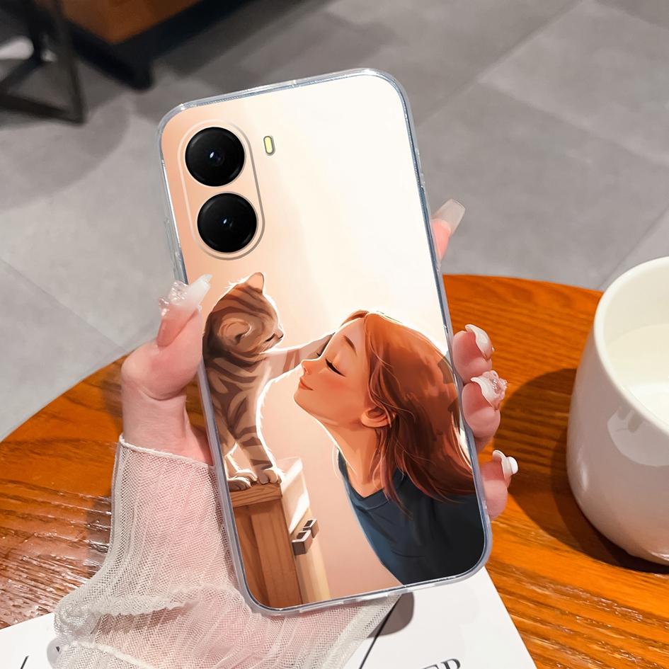 For Xaimo Poco X3 M5 M6 X7 X6 M7 F3 F4 X5 X4 14T 15 Pro Plus New Case Popular Astronauts Pattern Clear Slim Silicone Anti Slip Housing For Xiaomi Capa