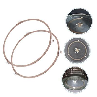 Náhradná sada 2 kusov Krúžok taniera mikrovlnnej rúry 14 mm Koleso Kruhový valček 178 mm