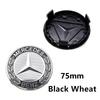 4pcs 56mm 60mm 68mm 75mm For Benz Car Wheel Center Hub Caps Rim Cover A180 A200 B180 B200 E200 W220 W213 W210 W164 Badge Emblem  KL1