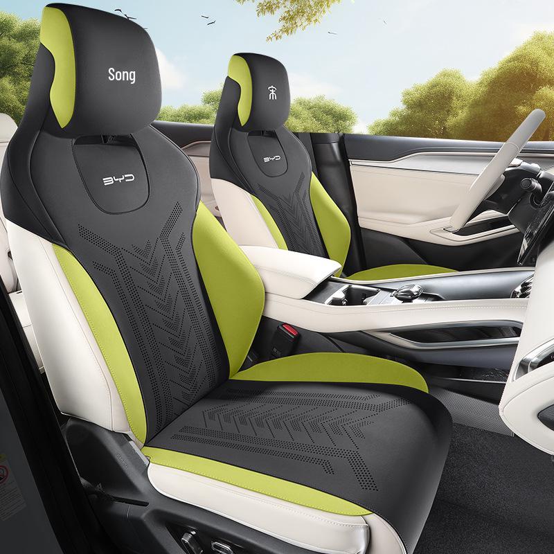 BYD Song L Universal Ventilated Seat Cushion: Four-Season, Semi-Enclosed, Breathable, Sports Minimalist Design