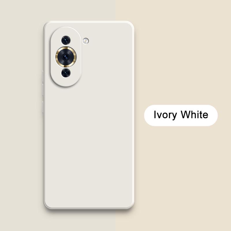 Luxury Square Liquid Silicone Case for Huawei Nova 10 Pro SE 10Z Youth Camera Protective Back Cover Nova10 10Pro 10SE