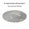 Liangdao 18-inch Minimalist Fish Plate with Burner