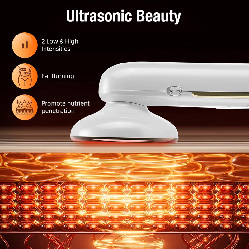 5 IN 1 EMS Ultrasound Cavitation Machine LED Light Facial Body Slimming Vibrating Massager Anti Cellulite Fat Burner Device