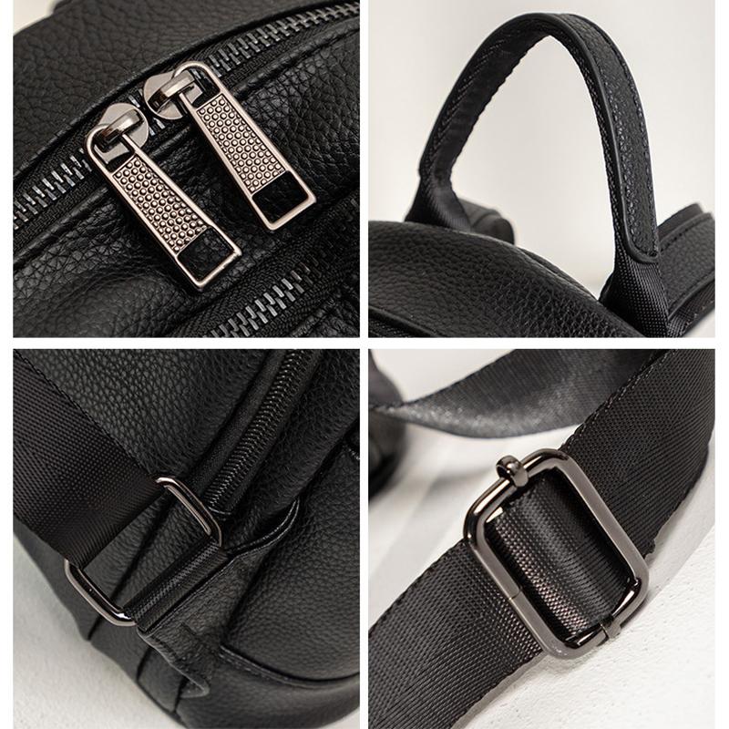 Fashion Women Backpack School Bags for Teenage Girls Schoolbag Backbag High Quality PU Leather Shoulder Bag Students Handbag Book Bag